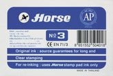 TAMPON Nº 3 HORSE AZUL | 1 UNIDADES | (POESSA)
